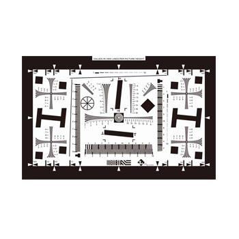 ISO12233分辨率測試卡(標(biāo)準(zhǔn)型)